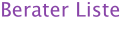 Berater Liste